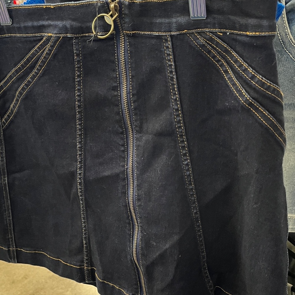 i jeans by Buffalo Black Mini Skirt